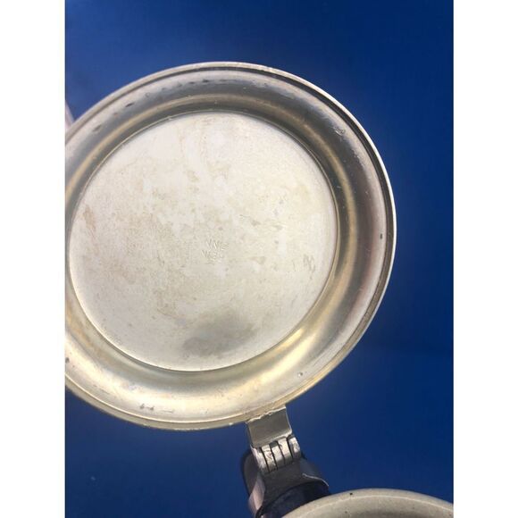 Homan quadruple Silver plated #2018 Floral Engraved Sugar Container Victorian - Picture 6 of 11